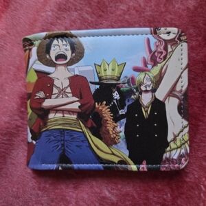 New One Piece Anime Manga Leather Wallet